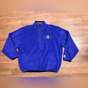 Vintage Starters 1/4 Zip pullover Arizona Diamondbacks fleece jacket XXL